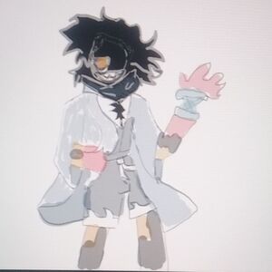 Abstract Character Art Print